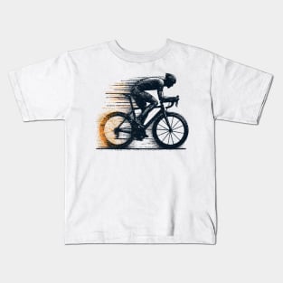 Road Cycling Kids T-Shirt